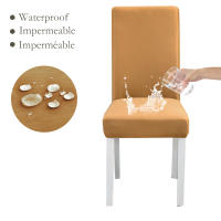 DUDUME Funda de tela impermeable para silla, cubierta elástica de LICRA suave para asiento de oficina, cocina, comedor y boda - details 17
