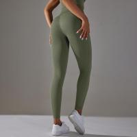 Pantalones de yoga para mujer, con cintura fruncida, pantalones de gimnasio, mallas de entrenamiento para mujer - details 28