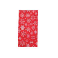 3 uds PEVA impermeable Navidad desechable decoración navideña copo de nieve mantel de fiesta 137X274 CM - details 4