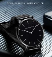 Reloj de Litio Japonés de Alta Gama Reloj de Mesa Negro para Hombres Automático - details 14