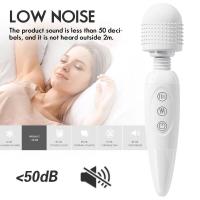 Vibrador Mágico Wand Estimulador de Clítoris para Mujeres Cargable por USB Masajeador de G Spot - details 8