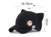 Gorro 2025 de lana polar con orejas de gato, estilo béisbol kawaii para animación y disfraces. - details 0
