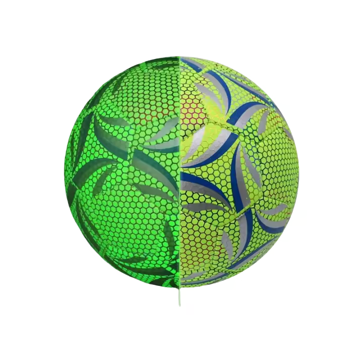 Los balones de fútbol fluorescentes son adecuados para adultos y jóvenes tallas 4 y 5. - 1