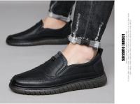 Mocasines de alta calidad para exteriores, cómodos, a la moda, suaves, clásicos, antideslizantes, hechos a mano, zapatos casuales de hombre de cuero vacuno. - details 12