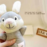Alivia el aburrimiento, juguetes de peluche para perros, entretenimiento personal, juguete chirriante para perros resistente a mordeduras, zanahoria desmontable, conejo, juguete para ocultar comida para mascotas - details 3