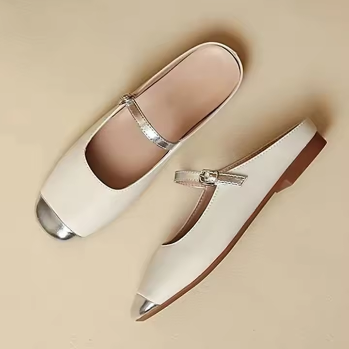 Nuevo bolso elegante de alta calidad para zapatos planos para mujer con diseño elegante e informal diario, mula de ballet, precio bajo y gran venta - 1