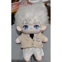 Evelyn-ropa para muñeca de 20CM, chaleco tejido de Color claro, pantalones cortos, accesorios para corbata, ropa de vestir DIY, regalo, amor y espacio profundo, sin muñeca - details 4