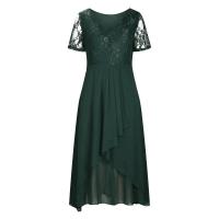 Vestido de verano de moda con cuello en V, pantalones cortos casuales, vestidos de manga para mujer - details 4
