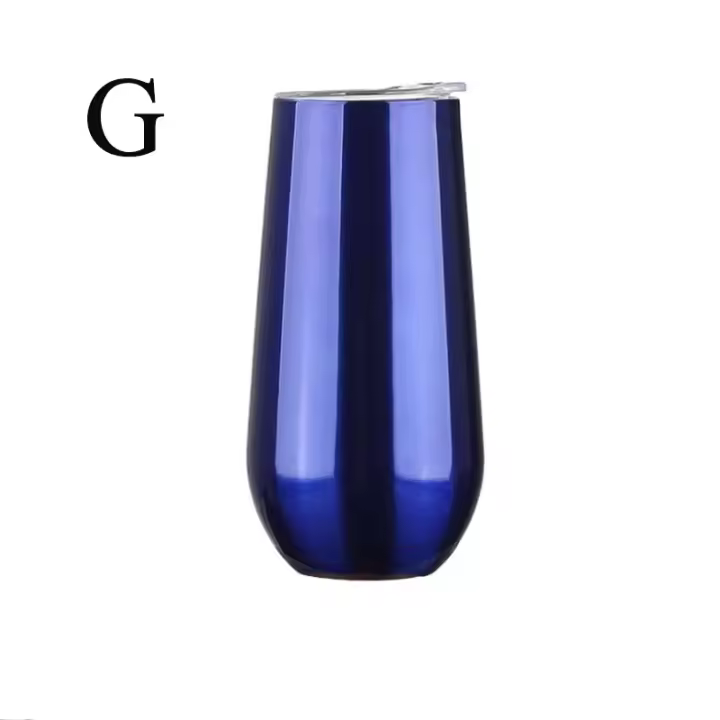Copa de champán de Maple inoxidable de 6 oz with Grifos, Copa de cerveza y Vino, Gift de Taza para Fiesta de Bodas y Festivales - 1