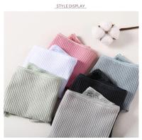 5 unids/set de bragas de algodón para mujer, bragas sexis de encaje, lencería acanalada de algodón, ropa interior calada femenina, calzoncillos de tiro bajo, M-2XL - details 10