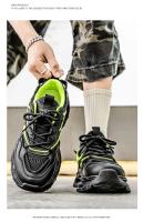Zapatillas de deporte de ocio versátiles para hombre, zapatos deportivos ligeros y cómodos para caminar, zapatos gruesos de alta calidad a la moda, calzado masculino - details 23