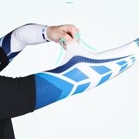 Guantes de brazo negros para hombre - Protector solar, transpirable para ciclismo y deportes al aire libre, manga para motocicleta, conducción y pesca, material de poliéster, equipo deportivo al aire libre |   Guantes de brazo elegantes |   Guantes de bra - details 3
