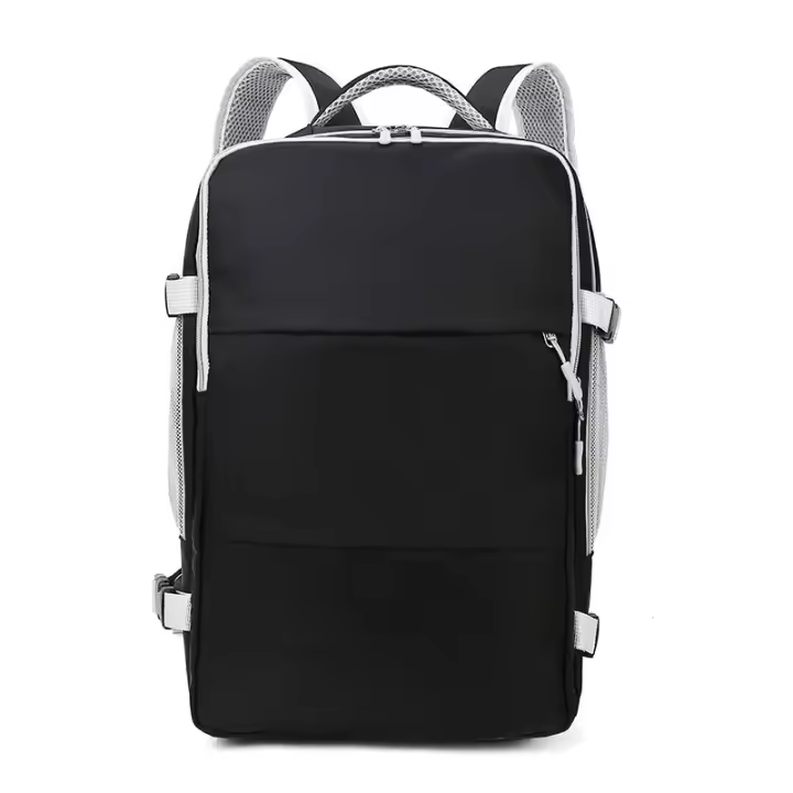 Mochila de viaje de gran capacidad para Mujer, Bolso de Día informal, impermeable, antirobus, Con Correa de equipamiento y Puerto de carga USB - 1