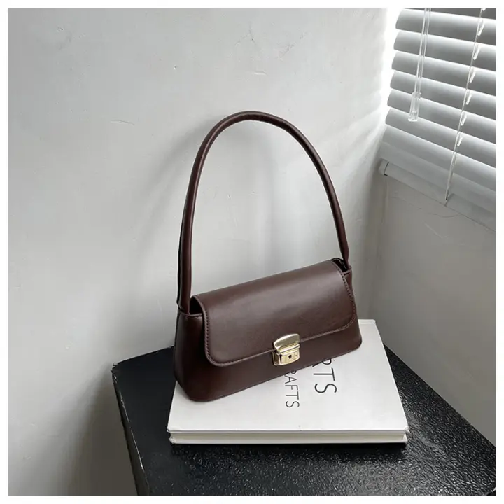 Bolso de Hombro Versátil de Moda 2025 Estilo Francés en Nicho Bolso Transversal de Poliéster y Nylon para Mujeres - 1