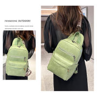 Mochila de PU para mujer, bolso de hombro de corta distancia para ordenador portátil de viaje, mochila de compras para senderismo al aire libre, mochila escolar grande a la moda para adolescentes - details 6