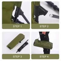 Silla plegable ultraligera para camping, Playa y viajes por carretera, aleación de aluminio duradera, portátil y cómoda - details 4