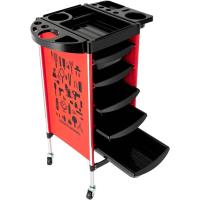 Carrito de Peluquería Multifuncional Con 5 Cajones y Ruedas - Estable y Duradero Para Salones de Belleza - details 16