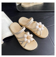Chanclas de Playa Verano 2024 Pantuflas de Paja para Mujer - details 14