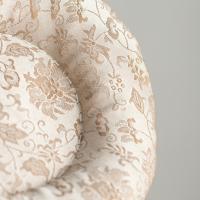 Almohadilla para tetera de tela Floral hecha a mano, elegante tapete para taza resistente al calor, almohadilla decorativa gruesa para taza de té, ceremonia del té - details 4