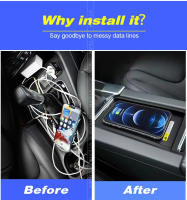 Cargador inalámbrico para coche accesorio para Volvo V60 XC60 S60 2014-2018 adaptador de placa de carga rápida para teléfono normal goods made in china - details 2