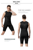 Top De Compresión Para Hombre Camiseta Sin Mangas Para Gimnasio Rápido Secado Deporte Fitness Vestido De Musculación Entrenamiento Top De Músculo - details 3