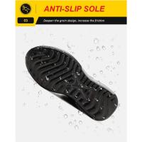 Zapatos de seguridad para hombre, zapatillas de trabajo a prueba de pinchazos, zapatos de trabajo ligeros, botas de seguridad antigolpes con punta de acero, zapatos indestructibles - details 10
