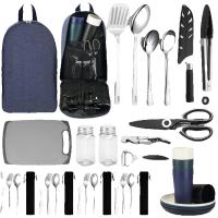 Equipo de Camping Utensilios de Cocina al Aire Libre Accesorios de Autocaravana Senderismo Picnic - details 3