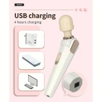 Vibrator recargable de 20 modos para mujeres Pareja Jugar Palo de masaje giratorio Estimulador del clítoris Juguete adulto Masturbación del punto G femenino - details 2