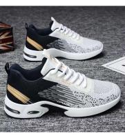 Primavera para hombre Nuevo para cojín Deportes Transpirable con cordones Zapatos para correr casuales con forro de malla - details 12