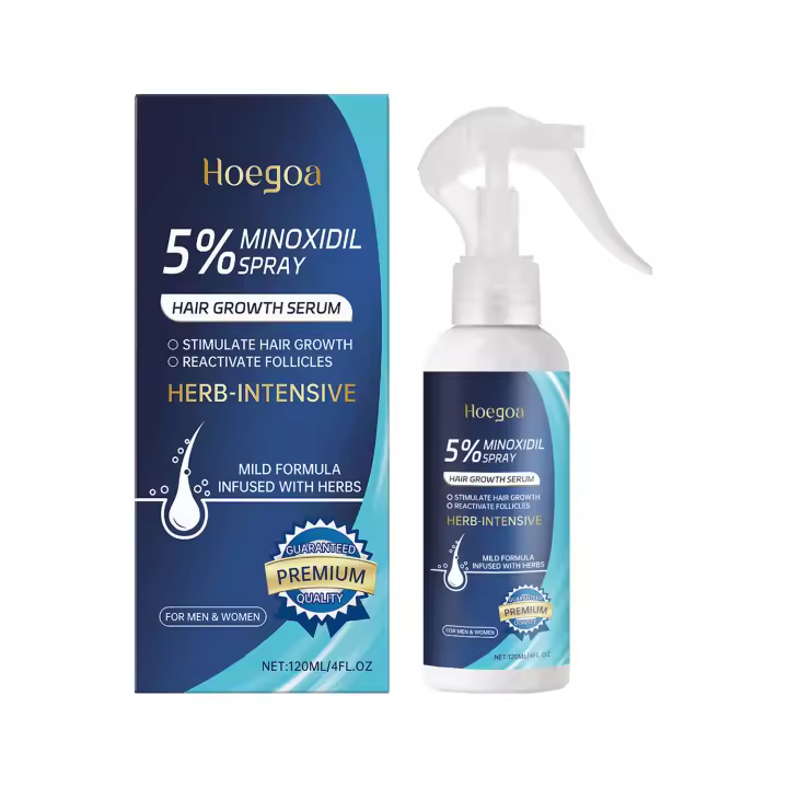 HOEGOA Spray Fortalecedor Reparador del Cuero Cabelludo Nutritivo para el Cuidado del Cabello - 1