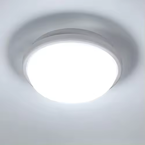 Goeco Iluminación Interior Moderna Plafón LED de Techo 15W 1490LM IP54 Montaje Semi-Flush - 1