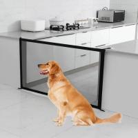 Vallas de barrera para perros, con gancho de 4 piezas, aislantes rojas para mascotas, escaleras y puerta - details 6