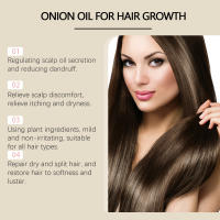 El spray de aceite esencial para el cuidado de la cebolla hidrata suavemente los folículos e ilumina el cabello - details 8