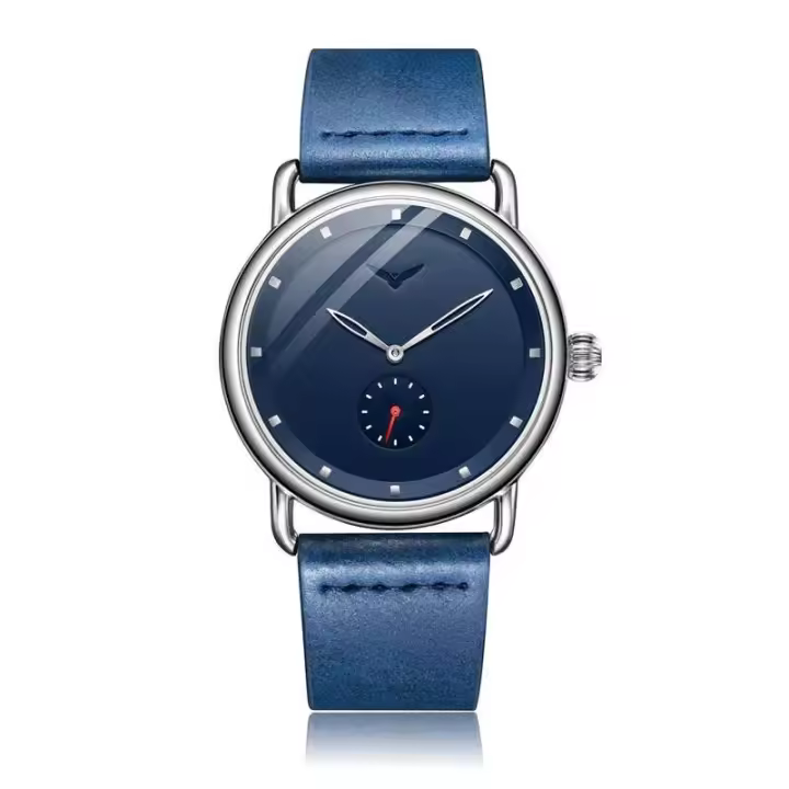 Reloj de Cuarzo de Moda Clásica ONOLA 3805 Correa de Cuero Impermeable Estilo Casual de Fecha - 1