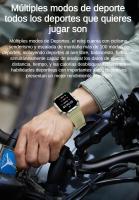 Reloj Inteligente Militar Hombres, SANLEPUS Smartwatch, Pantalla HD de 2.01