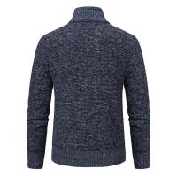 Suéter de lana tipo cárdigan holgado y cálido, informal, cómodo, moderno y moderno para hombre en otoño e invierno - details 2