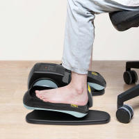 Máquina elíptica para debajo del escritorio, ejercitador eléctrico LCD para piernas sentadas, Pedal con control remoto para ancianos, masaje de pies - details 3