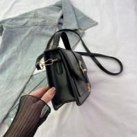 Bandolera mensajero de cuero de PU elegante, bolso bandolera de Color sólido, bolso de mano para mujer - details 2