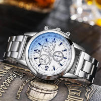 Venta directa Reloj de cuarzo para hombre de acero inoxidable de regalo - details 5