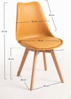 Pack Sillas Comedor - Pack 4 Sillas Synk Basic - Crema - details 173