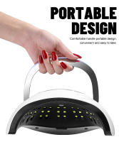 Secador potente de 320W y 72LED con pantalla táctil grande, lámpara de secado profesional para todo tipo de esmaltes de uñas de Gel - details 2