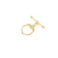 Pulsera de Tirantes Geométricos de Latón Dorado 18K Clasps para Hacer Joyería DIY - details 99