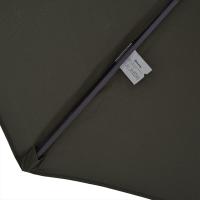 Parasol Doble para Jardín Sombrilla Gigante Anti UV con Manivela Tamaño 4,55x2,65x2,38 m Color Gris - details 7