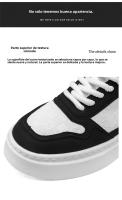 Pequeños Zapatos Blancos Versátiles, Nuevos Zapatos De Tablero Casuales, Zapatos Deportivos Cómodos - details 6