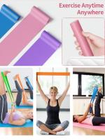 Banda Elástica de Yoga Unisex Banda de Resistencia Ajustable para Gimnasio en Casa y Actividades al Aire Libre Deportes y Exteriores - details 3