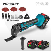 Herramienta Oscilante Sin Cable Yofidra Taladro Eléctrico para Carpintería en Casa DIY - details 1