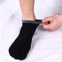 Calcetines cortos de algodón transpirables antideslizantes para hombre, calcetines invisibles de cinco dedos, calcetines de malla, calcetines de cinco dedos - details 5