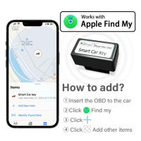 Rastreador GPS Universal OBD para iPhone, iPad, localizador GPS antipérdida para coche, App Find My, localizador de encendedor de cigarrillos, carga rápida de 20W - details 6