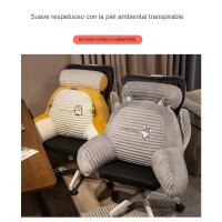 Cojín de noche suave cojín trasero grande almohada sofá cama dormitorio de lectura largo sentado cintura soporte artefacto - details 5