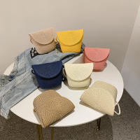 Bolso pequeño de mano para mujer hecho a mano de tela, mini bolso de playa tipo cubo y bolsos de hombro para damas - details 9